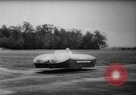Image of flying scooters Princeton New Jersey USA, 1959, second 38 stock footage video 65675041631