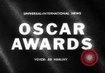 Standbild Oscar Awards California United States USA, 1962, aus Sekunde 3 historischem Filmmaterial Videoclip 65675041638