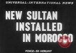 Image of Sultan Morocco North Africa, 1953, second 19 stock footage video 65675041645