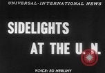 Image of Andrey Vishinsky New York City USA, 1953, second 1 stock footage video 65675041647