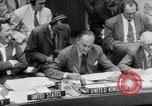 Image of Andrey Vishinsky New York City USA, 1953, second 32 stock footage video 65675041647