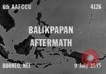 Immagine di Danni di bomba Balikpapan Borneo Indonesia, 1945, secondo 30 filmato di repertorio 65675041656