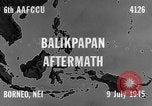 Immagine di Danni di bomba Balikpapan Borneo Indonesia, 1945, secondo 34 filmato di repertorio 65675041656