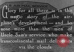 Image of early Air Mail service in 1920s United States USA, 1925, second 3 stock footage video 65675041662