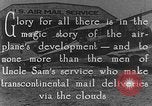 Image of early Air Mail service in 1920s United States USA, 1925, second 10 stock footage video 65675041662