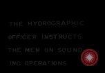 Image of Hydrographic officer Alaska USA, 1932, second 1 stock footage video 65675041674