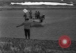 Image of Hydrographic officer Alaska USA, 1932, second 56 stock footage video 65675041674
