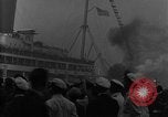 Standbild französischen liner Normandie New York City USA, 1934, aus Sekunde 21 historischem Filmmaterial Videoclip 65675041686