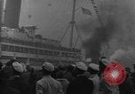 Standbild französischen liner Normandie New York City USA, 1934, aus Sekunde 24 historischem Filmmaterial Videoclip 65675041686