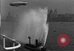 Standbild französischen liner Normandie New York City USA, 1934, aus Sekunde 53 historischem Filmmaterial Videoclip 65675041686