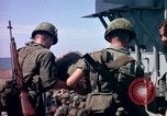 Image of 1st Infantry Division Vietnam arrival Vietnam, 1965, second 42 stock footage video 65675041714