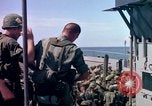 Image of 1st Infantry Division Vietnam arrival Vietnam, 1965, second 51 stock footage video 65675041714