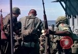 Image of 1st Infantry Division Vietnam arrival Vietnam, 1965, second 55 stock footage video 65675041714