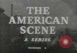 Standbild downtown Ansichten und Hochofen Betrieb Youngstown Ohio USA, 1944, aus Sekunde 13 historischem Filmmaterial Videoclip 65675041736