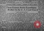 Standbild United States Coast Guard Cutter auf Patrouille aus Grönland Grönland, 1944, aus Sekunde 1 historischem Filmmaterial Videoclip 65675041743
