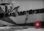 Standbild United States Coast Guard Cutter auf Patrouille aus Grönland Grönland, 1944, aus Sekunde 23 historischem Filmmaterial Videoclip 65675041743