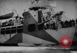 Standbild United States Coast Guard Cutter auf Patrouille aus Grönland Grönland, 1944, aus Sekunde 25 historischem Filmmaterial Videoclip 65675041743