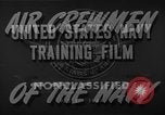 Image of Naval Air Crewmen of TBF Avenger aircraft United States USA, 1945, second 14 stock footage video 65675041750