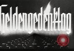 Image of Hermann Goering representing Hitler on Heldengedenktag Germany, 1938, second 12 stock footage video 65675041762
