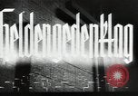 Image of Hermann Goering representing Hitler on Heldengedenktag Germany, 1938, second 13 stock footage video 65675041762