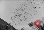 Image of Hitler welcomed during the Anschluss Linz Austria, 1938, second 1 stock footage video 65675041767