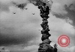 Image of Hitler welcomed during the Anschluss Linz Austria, 1938, second 5 stock footage video 65675041767