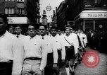 Image of Hitler welcomed during the Anschluss Linz Austria, 1938, second 6 stock footage video 65675041767