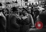 Image of Hitler welcomed during the Anschluss Linz Austria, 1938, second 9 stock footage video 65675041767