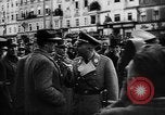 Image of Hitler welcomed during the Anschluss Linz Austria, 1938, second 10 stock footage video 65675041767