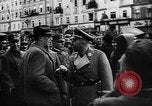 Image of Hitler welcomed during the Anschluss Linz Austria, 1938, second 11 stock footage video 65675041767