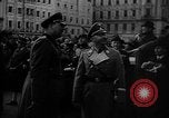 Image of Hitler welcomed during the Anschluss Linz Austria, 1938, second 16 stock footage video 65675041767