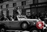 Image of Hitler welcomed during the Anschluss Linz Austria, 1938, second 27 stock footage video 65675041767