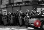 Image of Hitler welcomed during the Anschluss Linz Austria, 1938, second 30 stock footage video 65675041767