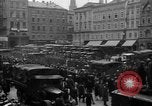 Image of Hitler welcomed during the Anschluss Linz Austria, 1938, second 32 stock footage video 65675041767