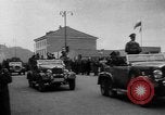 Image of Hitler welcomed during the Anschluss Linz Austria, 1938, second 36 stock footage video 65675041767