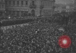 Image of Hitler welcomed during the Anschluss Linz Austria, 1938, second 38 stock footage video 65675041767