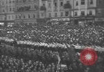 Image of Hitler welcomed during the Anschluss Linz Austria, 1938, second 44 stock footage video 65675041767