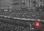 Image of Hitler welcomed during the Anschluss Linz Austria, 1938, second 45 stock footage video 65675041767