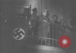 Image of Hitler welcomed during the Anschluss Linz Austria, 1938, second 58 stock footage video 65675041767