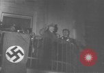 Image of Hitler welcomed during the Anschluss Linz Austria, 1938, second 61 stock footage video 65675041767
