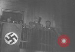 Image of Hitler welcomed during the Anschluss Linz Austria, 1938, second 62 stock footage video 65675041767