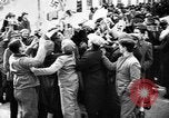 Image of Exuberant crowds cheer the Anschuss (Annexation of Austria by Germany) Vienna Austria, 1938, second 27 stock footage video 65675041768