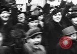Image of Exuberant crowds cheer the Anschuss (Annexation of Austria by Germany) Vienna Austria, 1938, second 33 stock footage video 65675041768