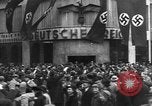 Image of Exuberant crowds cheer the Anschuss (Annexation of Austria by Germany) Vienna Austria, 1938, second 37 stock footage video 65675041768