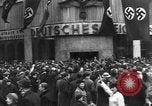 Image of Exuberant crowds cheer the Anschuss (Annexation of Austria by Germany) Vienna Austria, 1938, second 38 stock footage video 65675041768