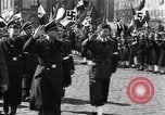 Image of Exuberant crowds cheer the Anschuss (Annexation of Austria by Germany) Vienna Austria, 1938, second 44 stock footage video 65675041768