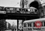 Image of vehicular traffic Berlin Germany, 1932, second 23 stock footage video 65675041774
