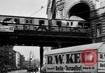 Image of vehicular traffic Berlin Germany, 1932, second 24 stock footage video 65675041774