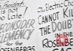 Immagine di Rosenberg caso Washington DC USA, 1953, secondo 4 filmato di repertorio 65675041780