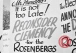 Immagine di Rosenberg caso Washington DC USA, 1953, secondo 8 filmato di repertorio 65675041780